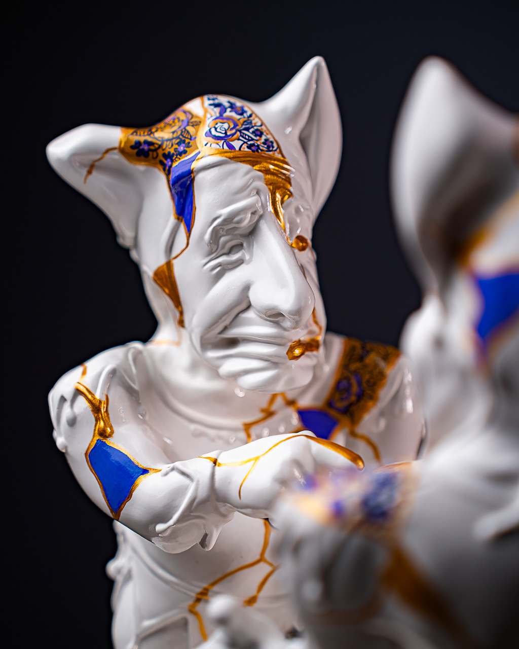 Statuette Gemini – Zodiac Kintsugi