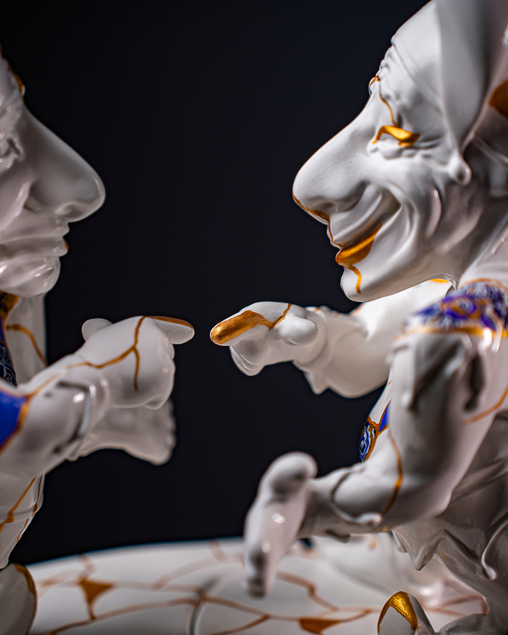 Statuette Gemini – Zodiac Kintsugi