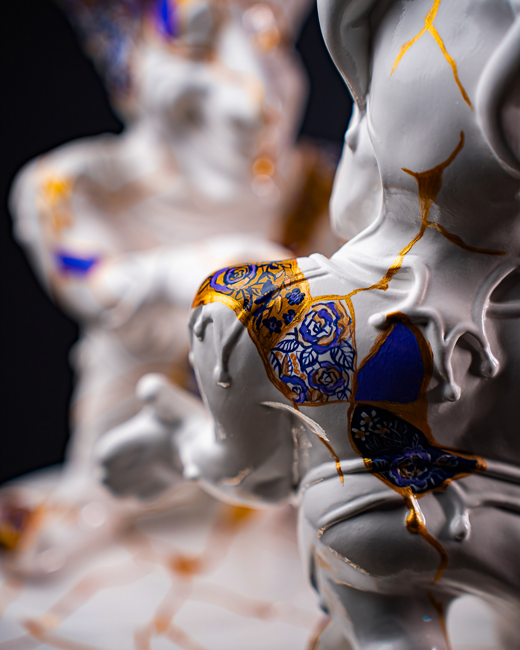 Statuette Gemini – Zodiac Kintsugi