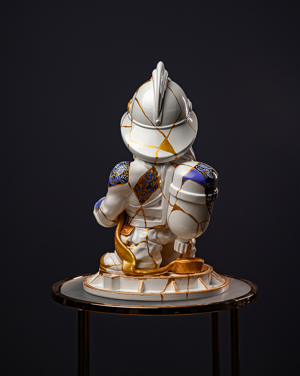 Statuette Aquarius – Zodiac Kintsugi