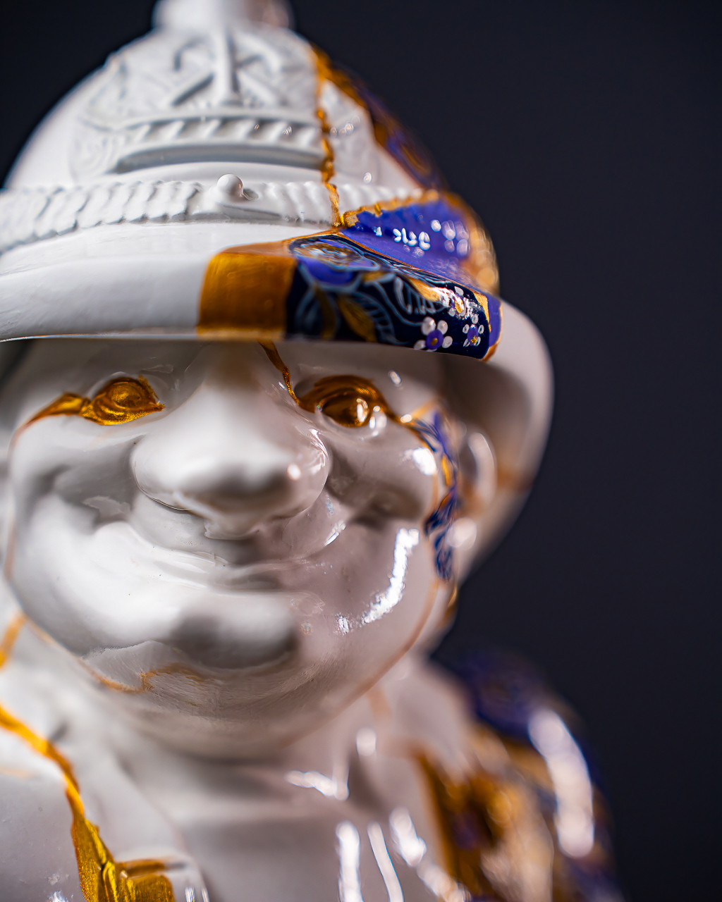 Statuette Aquarius – Zodiac Kintsugi