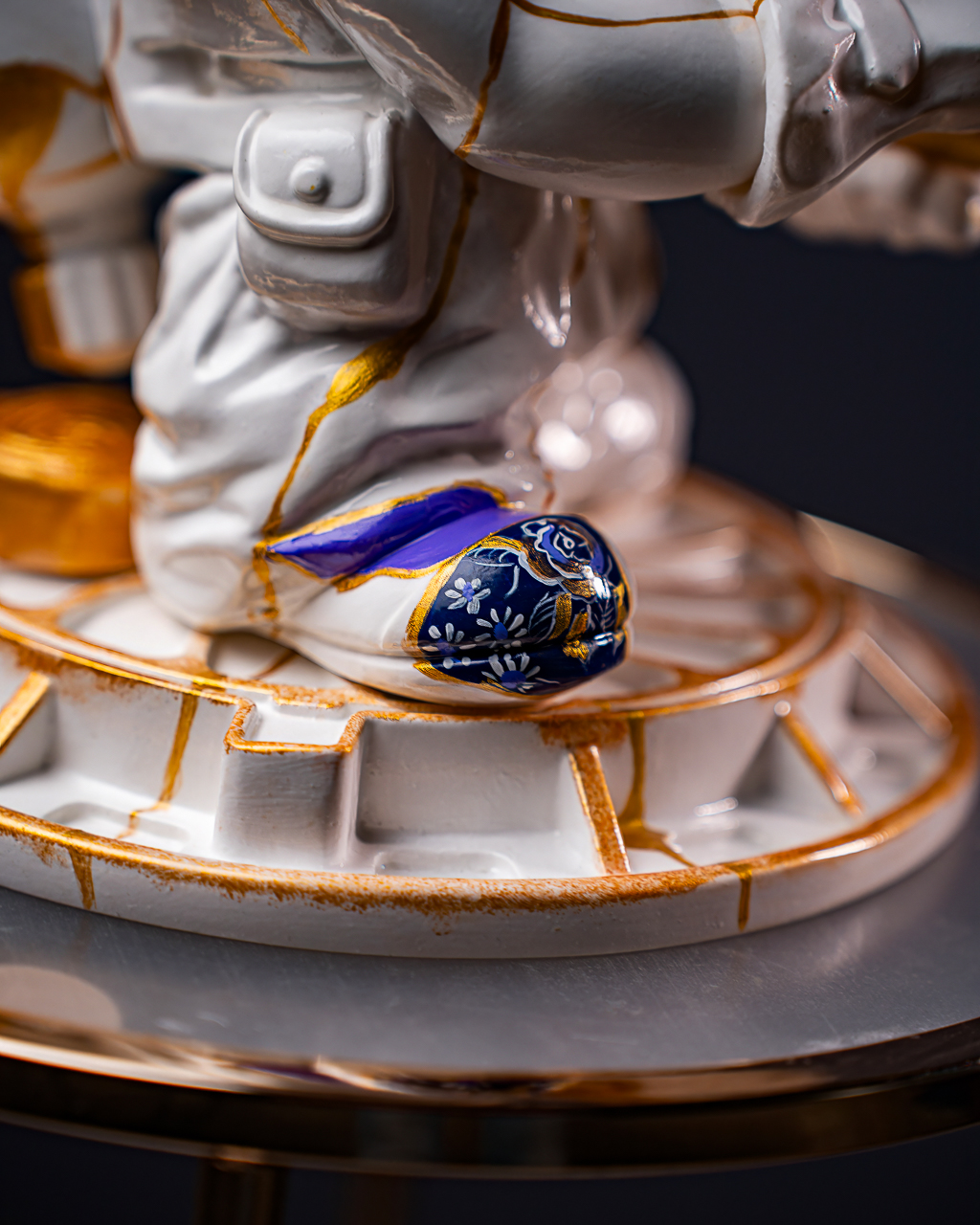 Statuette Aquarius – Zodiac Kintsugi