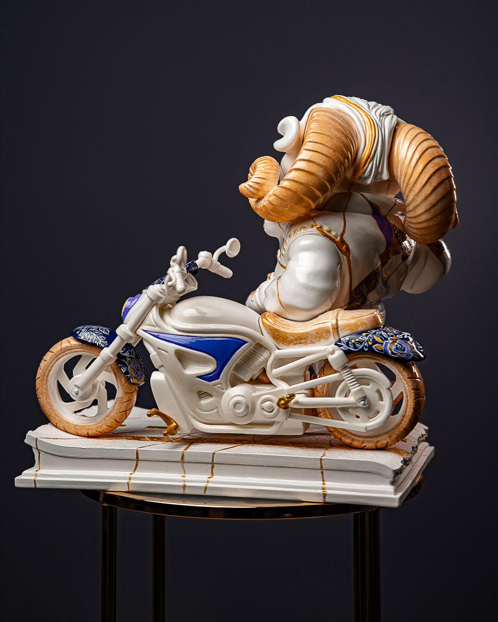 Statuette Aries – Zodiac Kintsugi