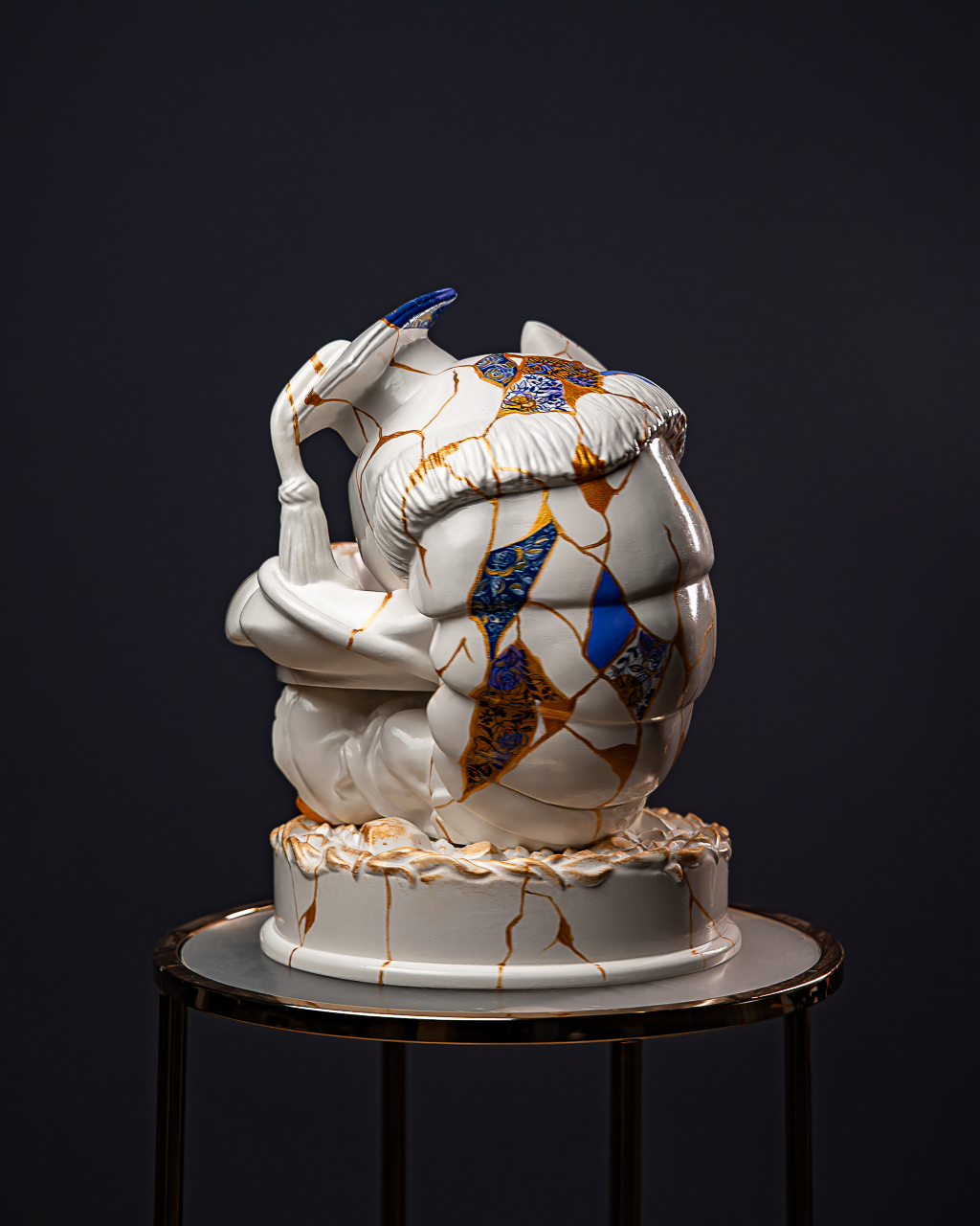 Statuette Cancer – Zodiac Kintsugi