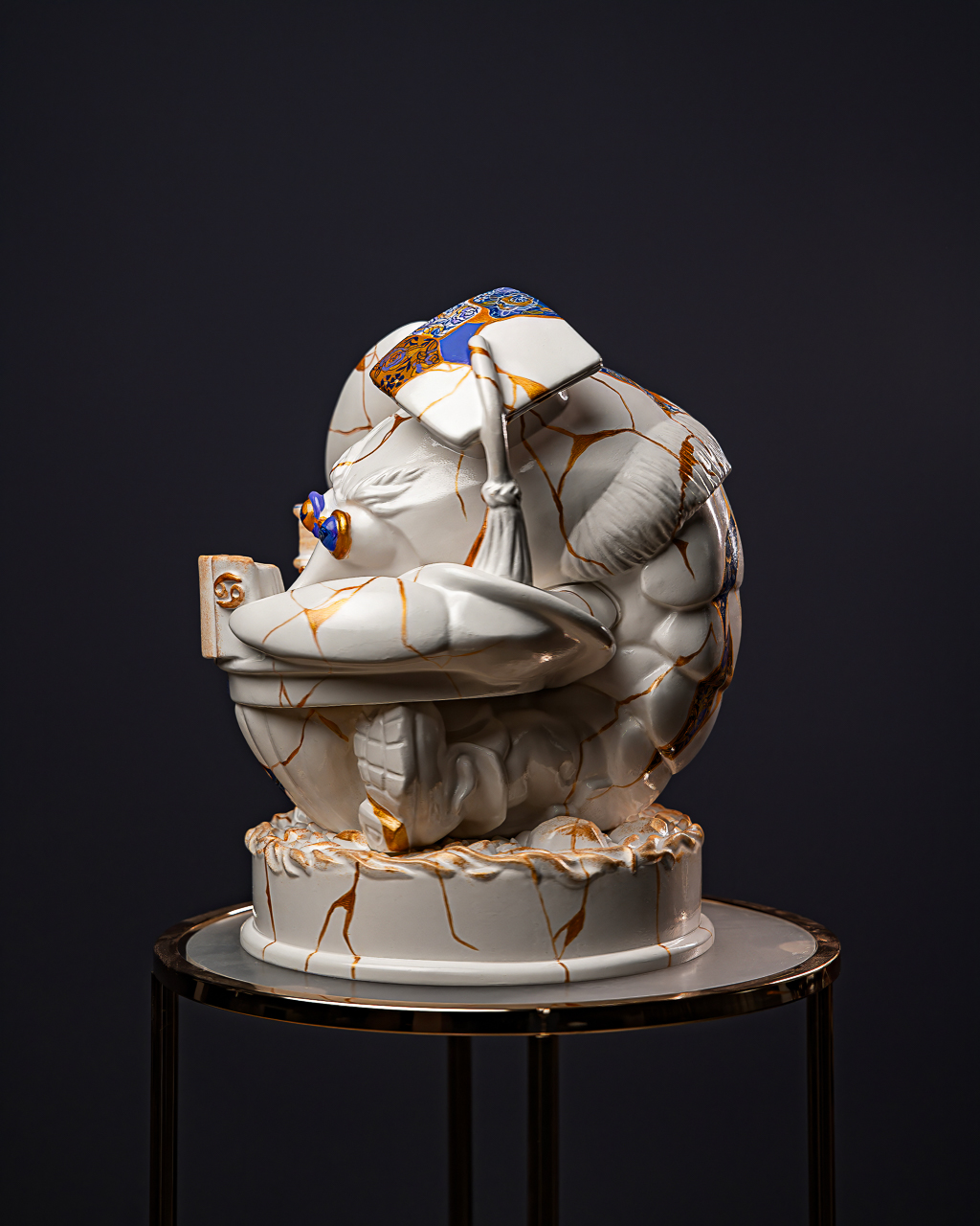 Statuette Cancer – Zodiac Kintsugi