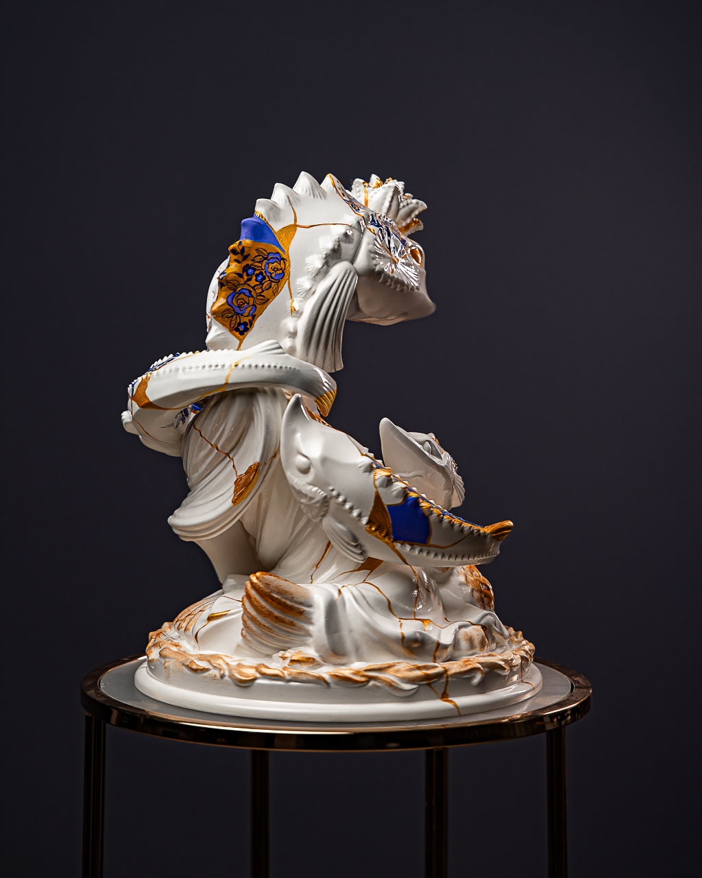 Statuette Pisces – Zodiac Kintsugi