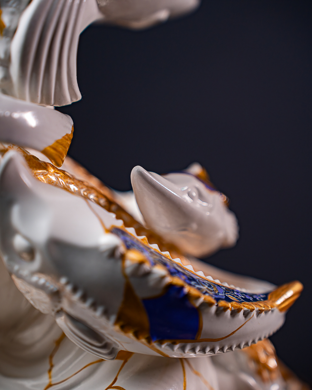 Statuette Pisces – Zodiac Kintsugi