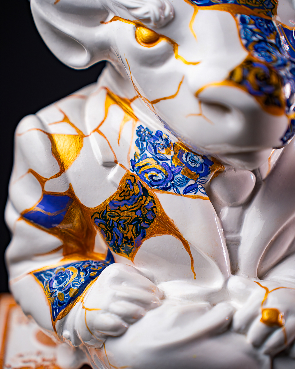 Statuette Taurus – Zodiac Kintsugi