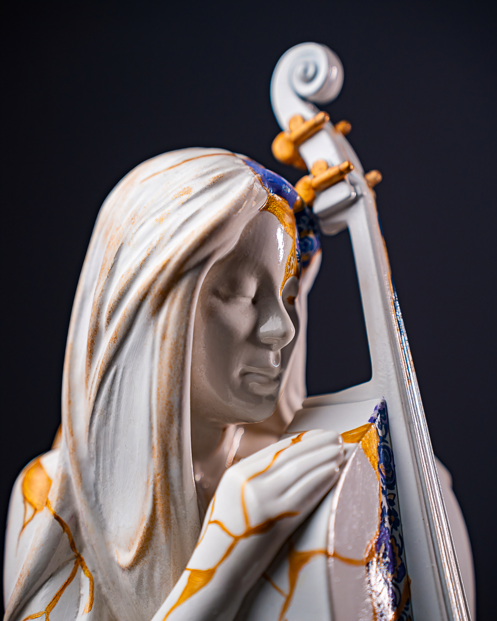 Statuette Virgo – Zodiac Kintsugi