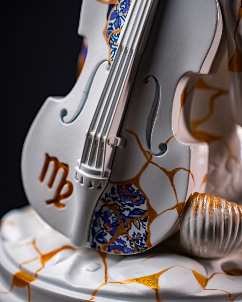 Statuette Virgo – Zodiac Kintsugi