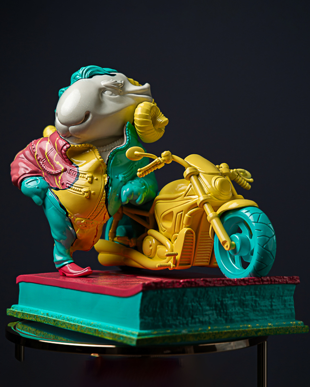 Statuette Aries – The Fool’s Theatre Zodiac