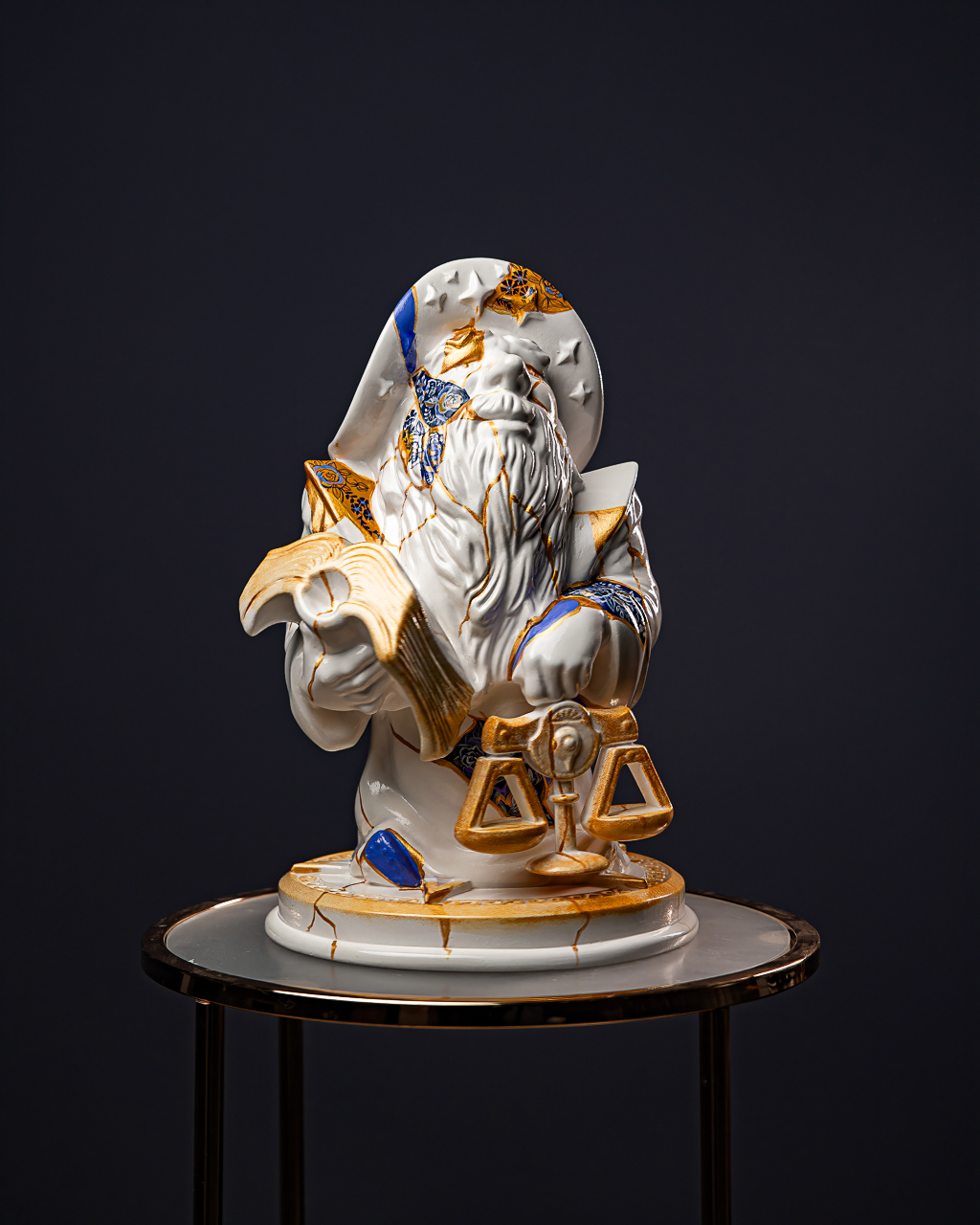 Statuette Libra – Zodiac Kintsugi