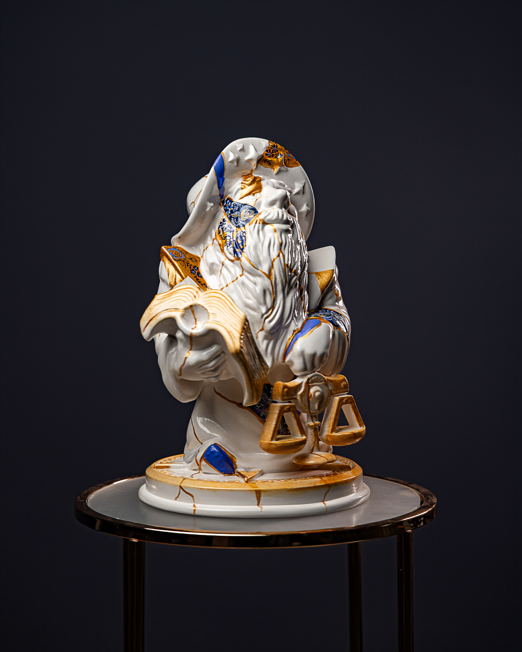 Statuette Libra – Zodiac Kintsugi