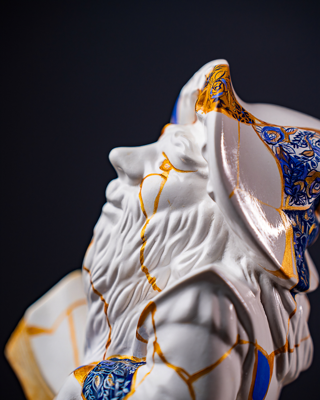 Statuette Libra – Zodiac Kintsugi