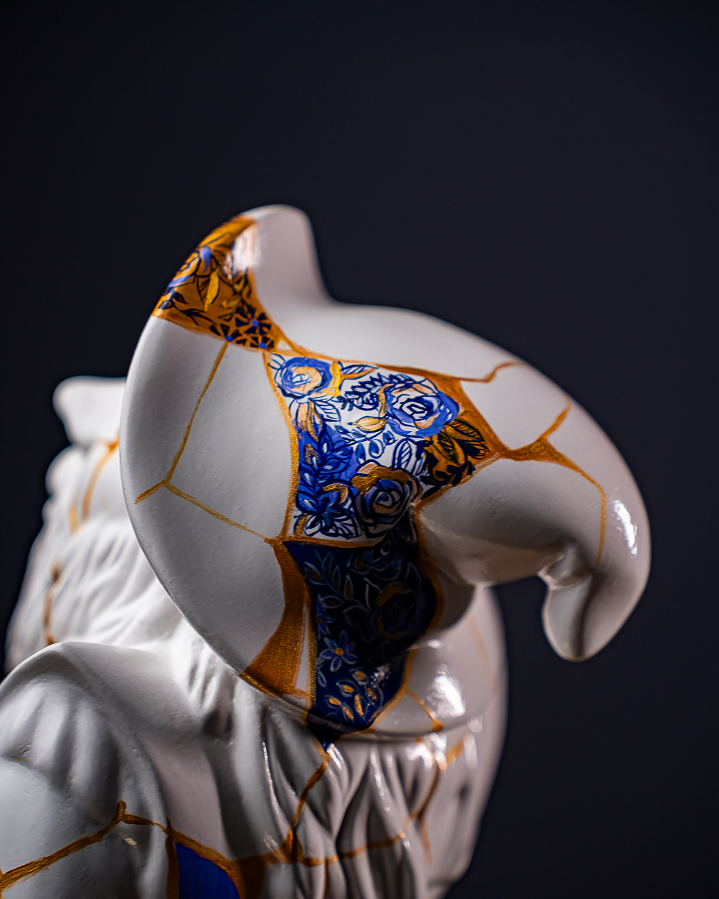 Statuette Libra – Zodiac Kintsugi